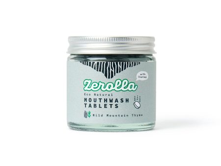 Zerolla Eco Natural Mouthwash Tablets 150 tabs - Charcoal Thyme Online Hot Sale