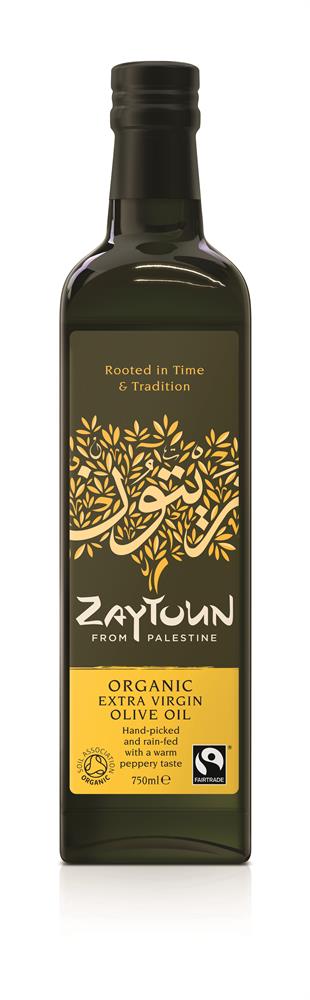 Zaytoun Organic Extra Virgin Olive Oil from Palestine 750ml Fashion