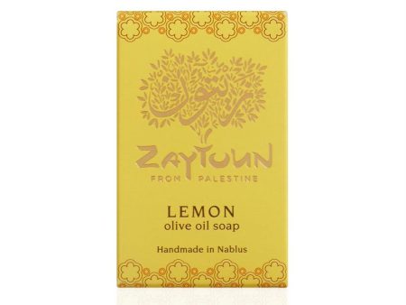 Zaytoun Lemon Scented Olive Oil Soap 100g Cheap