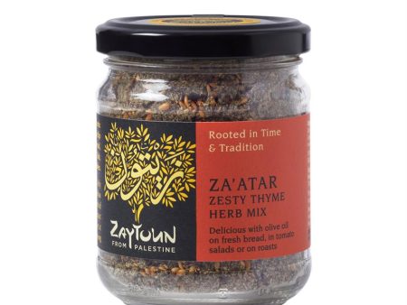 Zaytoun Za atar- Zesty Thyme Herb Mix 80g Discount