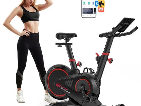 LifeFit Magnetic Indoor Cycling Stationary Bike with Tablet Holder and Comfortable Sea Sale