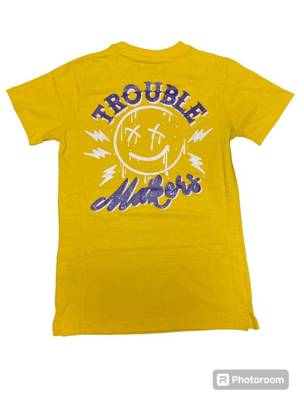 Little Kids EVOLUTION Trouble T-Shirt Online