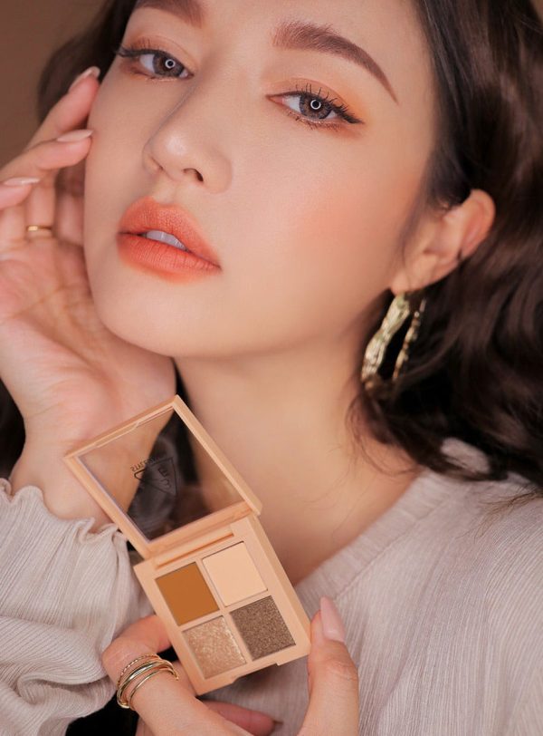 3CE Mini Multi Eye Color Palette #ALMOND FUDGE Online now