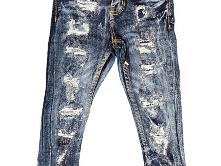 Little Kids EVOLUTION Rock The Bells Denim Jeans Online Sale