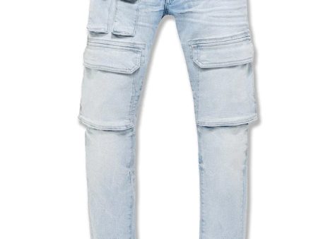 Men JORDAN CRAIG Bayside Cargo Denim Jean Hot on Sale