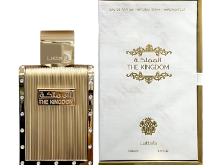 Men LATTAFA The Kingdom Eau De Parfum 3.4FL OZ Online now