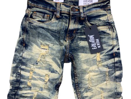 Kids EVOLUTION Wild Tiger Denim Shorts Online