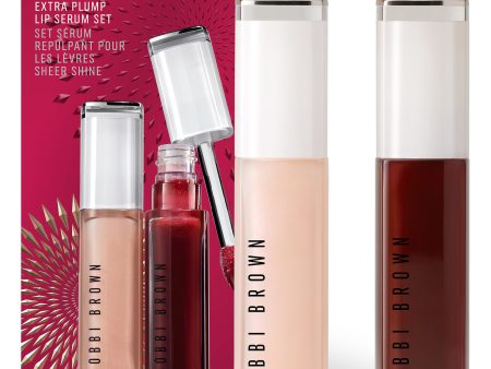 Bobbi Brown Sheer Shine Extra Plump Lip Serum Gift Set ($80 Value Limited Edition) For Sale