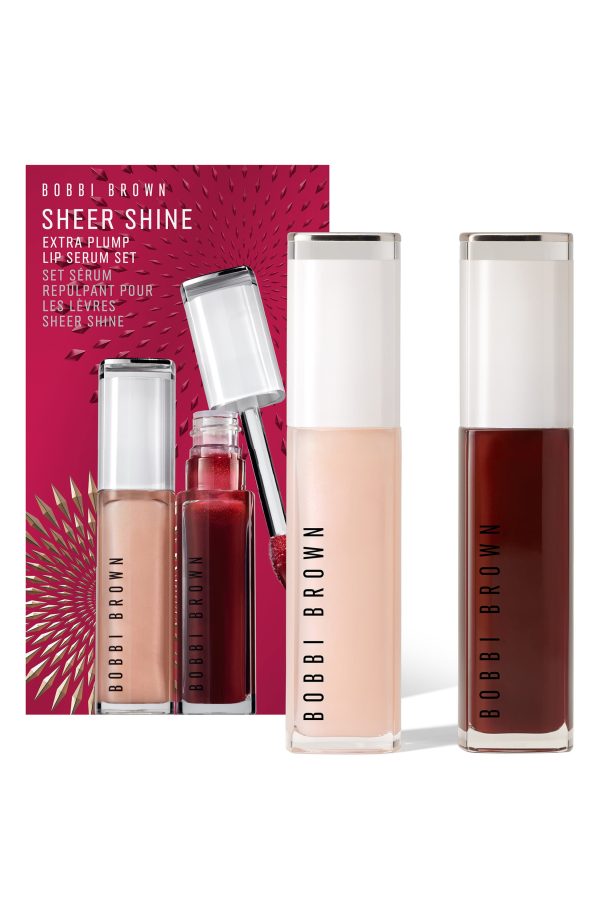 Bobbi Brown Sheer Shine Extra Plump Lip Serum Gift Set ($80 Value Limited Edition) For Sale