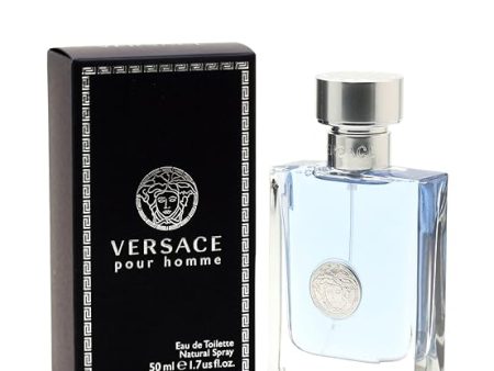 Men VERSACE Pour Homme Eau De Toilette 1.7FL OZ on Sale