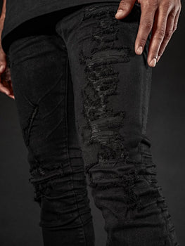 Men JORDAN CRAIG Shredded Jeans Discount