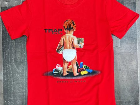 Men STREETZ IZ WATCHIN Trap Baby T-shirt on Sale