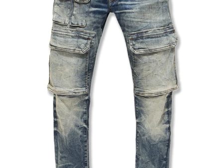 Men JORDAN CRAIG Bayside Cargo Denim Jean Online Hot Sale