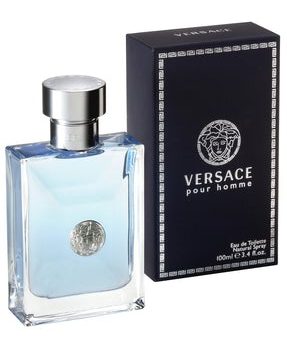 Men s VERSACE Pour Homme Eau de Toilette Spray, 3.4 oz. For Sale