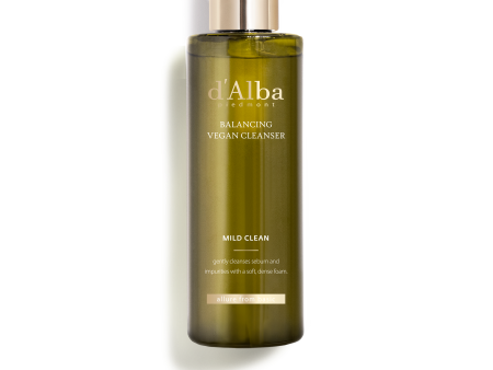 d Alba Mild Skin Balancing Vegan Cleanser Fashion