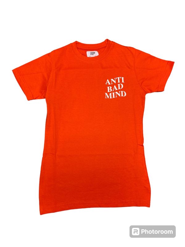 Little Kids EVOLUTION Anti Bad Habit Mind T-Shirt Cheap