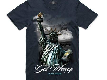 Men HASTA MUERTE NYC Get Money T-Shirt on Sale