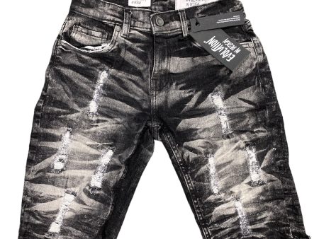 Little Kids EVOLUTION Wild Tiger Denim Shorts Hot on Sale