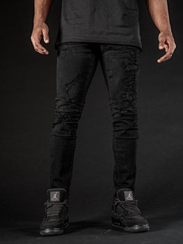 Men JORDAN CRAIG Shredded Jeans Discount