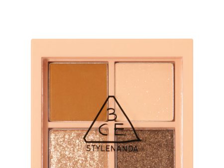 3CE Mini Multi Eye Color Palette #ALMOND FUDGE Online now