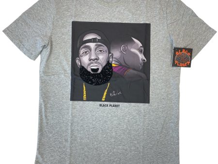 Men BLACK PLANET Kobe X Nipsey T-shirt For Discount