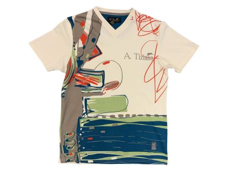 Men A.TIZIANO Bennett T-Shirt CREME Fashion