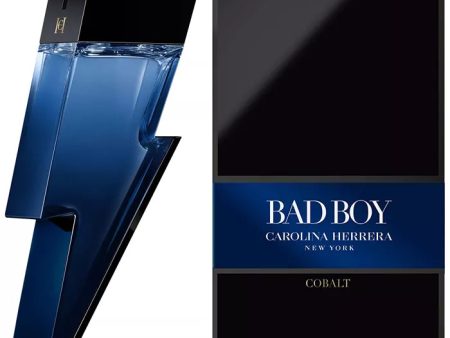 Men CAROLINA HERRERA Bad Boy Cobalt Eau De Parfum 3.4FL OZ For Discount