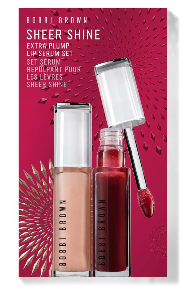 Bobbi Brown Sheer Shine Extra Plump Lip Serum Gift Set ($80 Value Limited Edition) For Sale