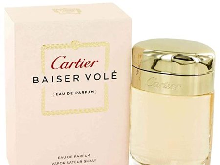 WOMEN CARTIER BAISER VOLÉ EAU DE PARFUM 3.3 OZ on Sale