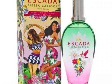 WOMEN ESCADA FIESTA CARIOCA EAU DE TOILETTE 3.3 OZ on Sale