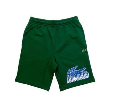 Men LACOSTE Unbrushed Cotton Fleece Shorts For Discount