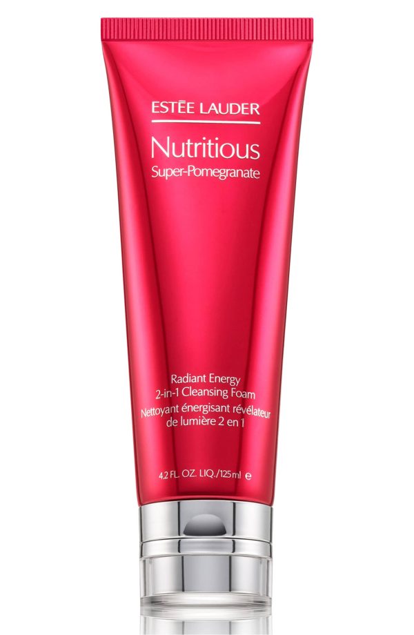 Estee Lauder Nutritious Super-Pomegranate Radiant Energy 2-in-1 Cleansing Foam Hot on Sale